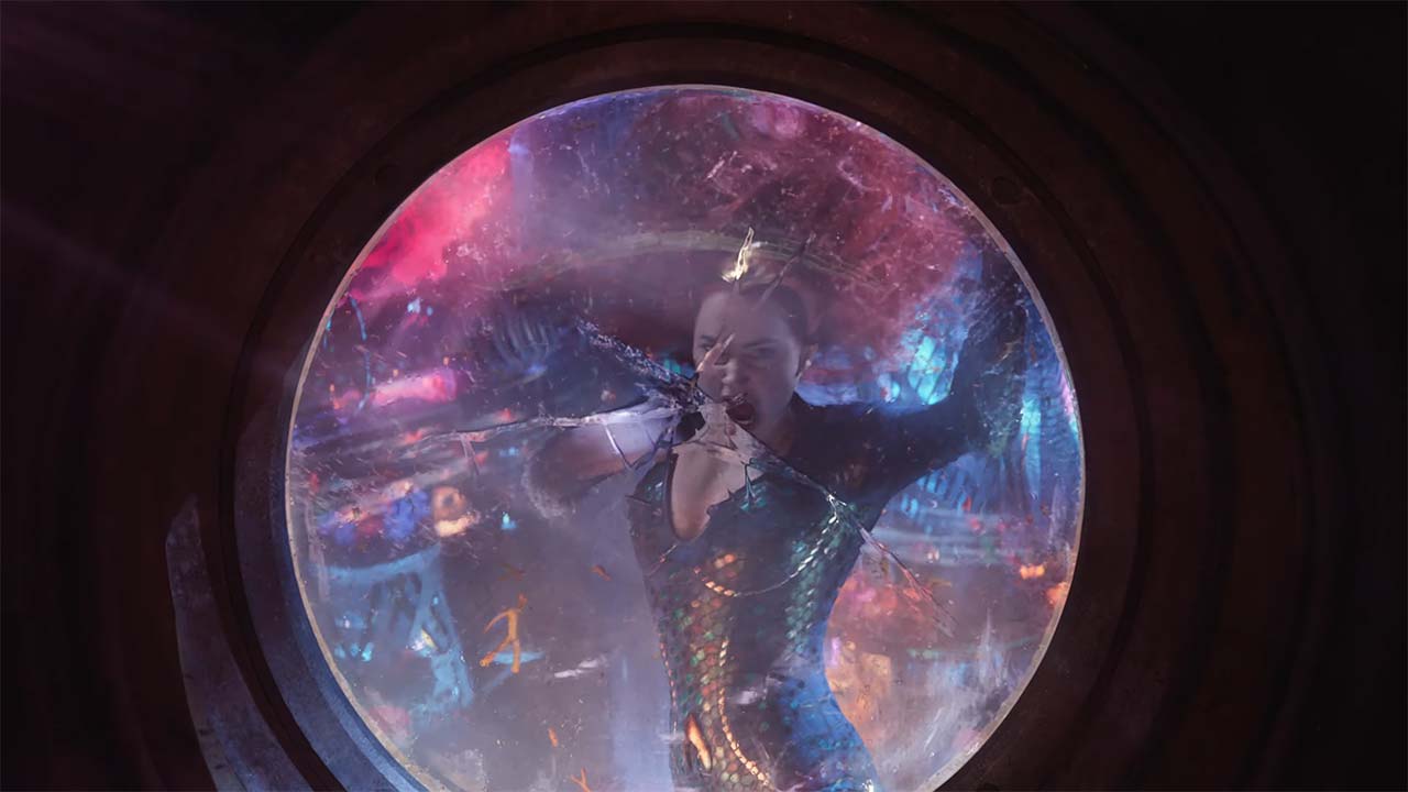 Amber Heard como Mera en Aquaman y el reino perdido