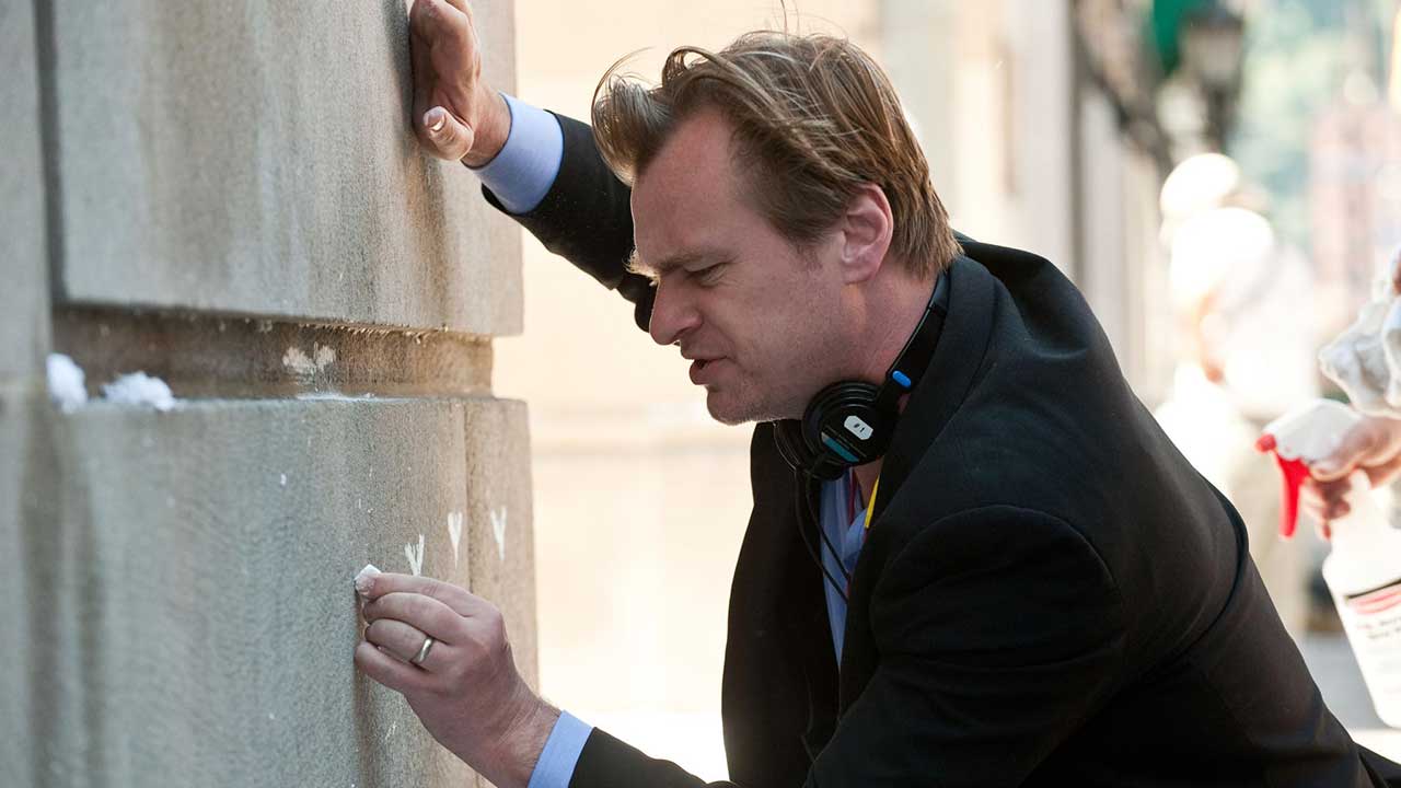Christopher Nolan en el rodaje de El caballero oscuro: la leyenda renace (2012)