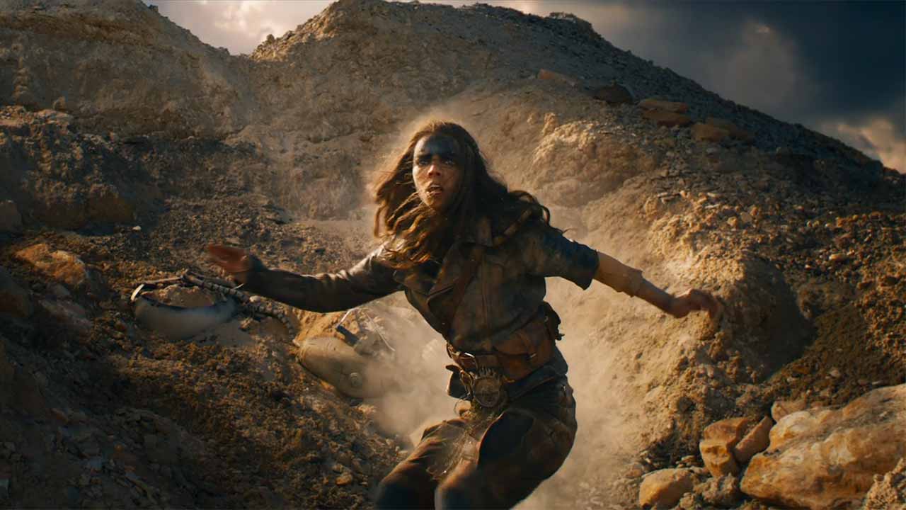 Anya Taylor-Joy como Furiosa en Furiosa: de la saga Mad Max (2024)