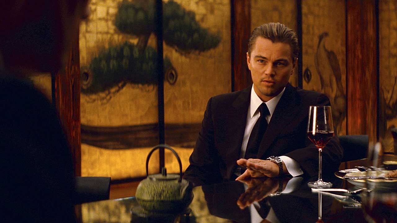 Leonardo DiCaprio como Dominic Cobb en Origen (2009)